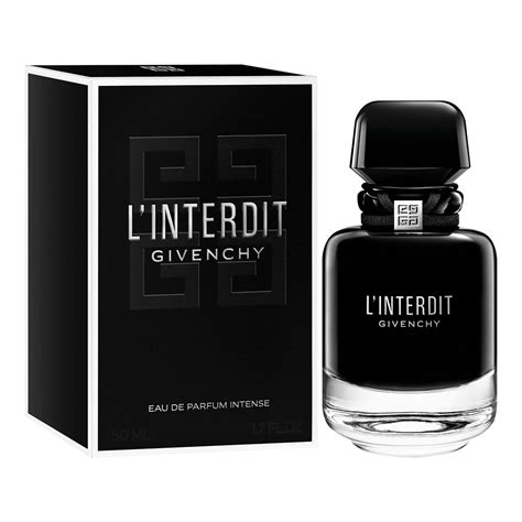 interdit givenchy note olfactive|l'interdit intense givenchy.